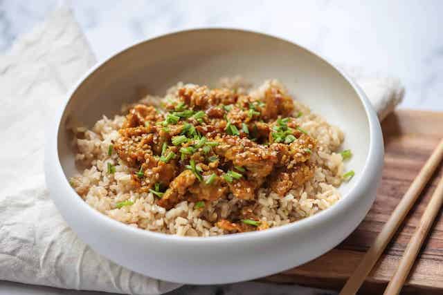 Free cookbook - Orange Chicken Rice