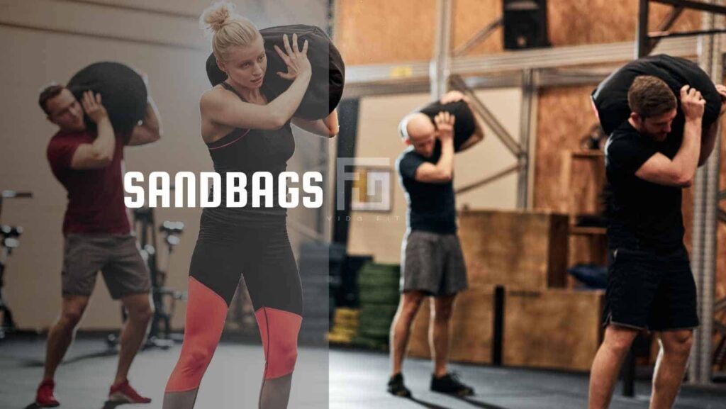 Sandbags for weighted calisthenics