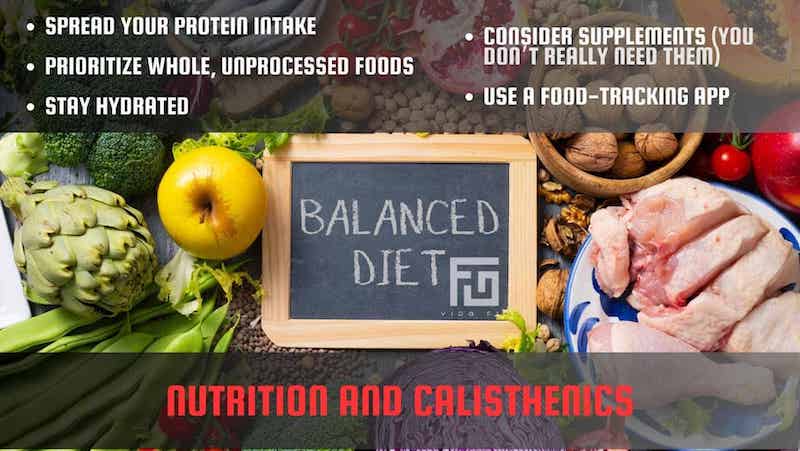How to start calisthenics and balance diet tips for calisthenics beginners