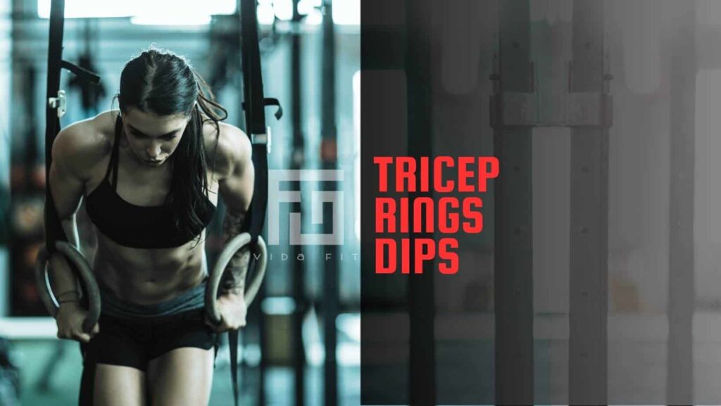 Calisthenics tricep exercises - tricep rings dips