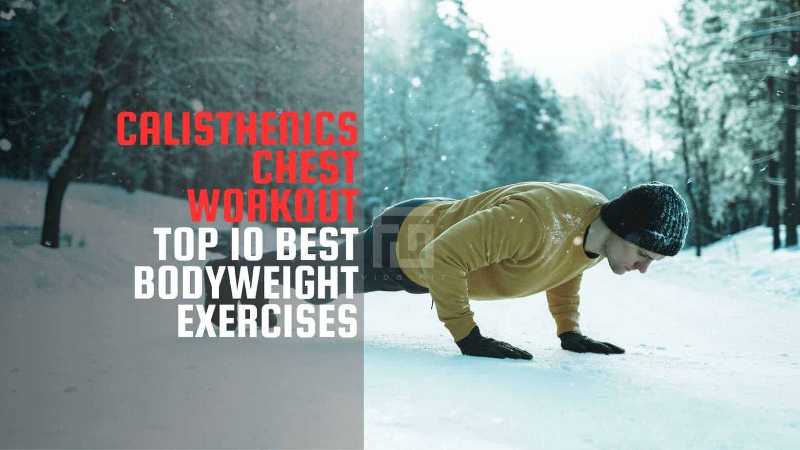 calisthenics chest workout