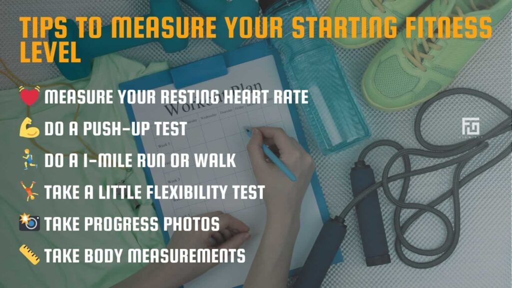 What Do I Need To Start Working Out At Home - measure your fitness level