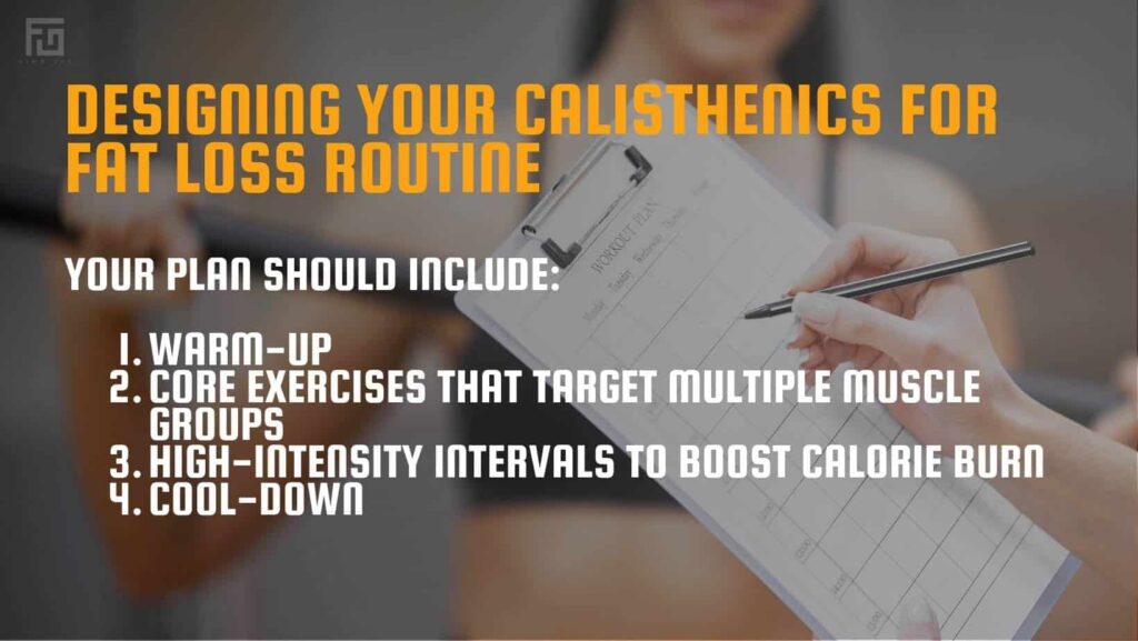 Calisthenics for weight loss - designing your program