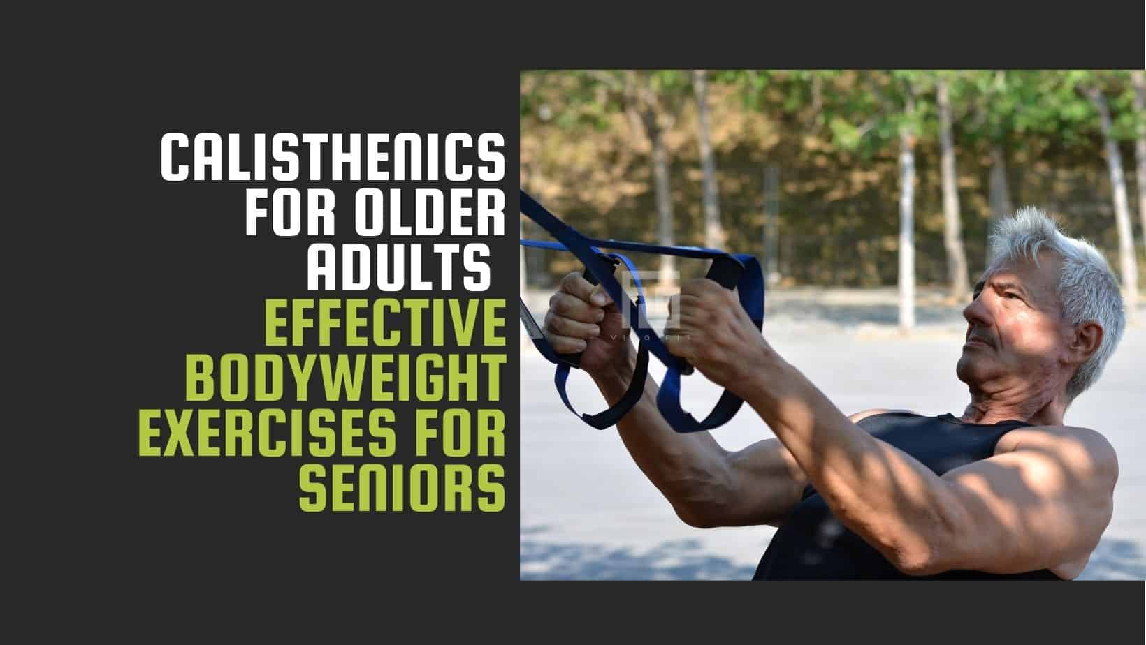 Calisthenics for Older Adults Effective Body weight Exercises For Seniors